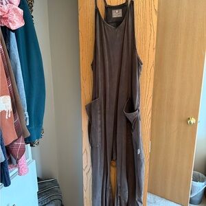Free People Grey Romper/Jumpsuit